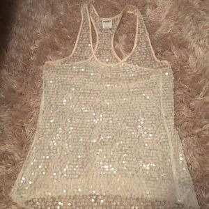 Free People Sequin Blouse
